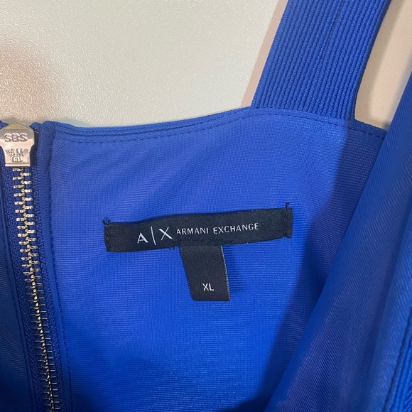 #44 A/X Armani Exchange Bodycon Dress size size XL NWT - Picture 5 of 14
